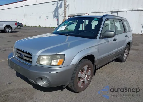 2003 Subaru Forester Xs z USA, uszkodzony, nr VIN JF1SG656X3H771128